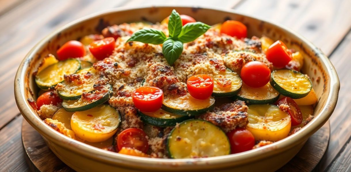 Gratin de pommes de terre, courgettes et tomates cerises : la recette qui va révolutionner vos repas