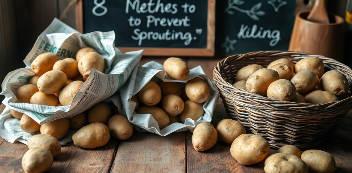 Les 8 méthodes infaillibles pour empêcher vos pommes de terre de germer trop vite