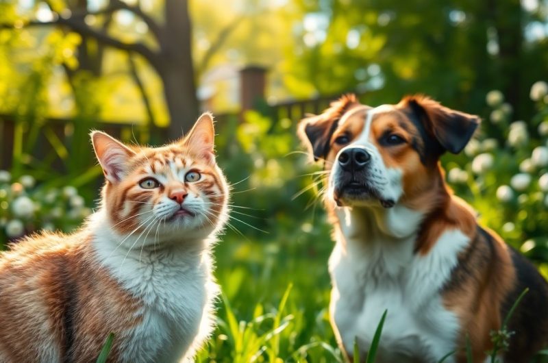 Allergies saisonnières chez les animaux : quand chats et chiens souffrent aussi du pollen