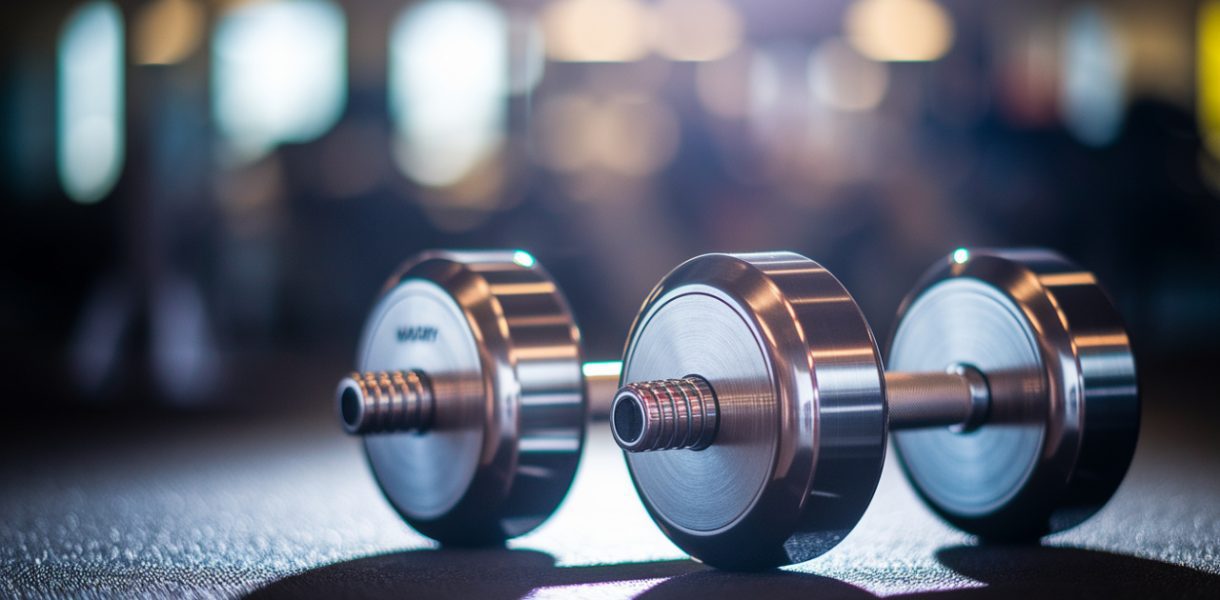 haltères fitness