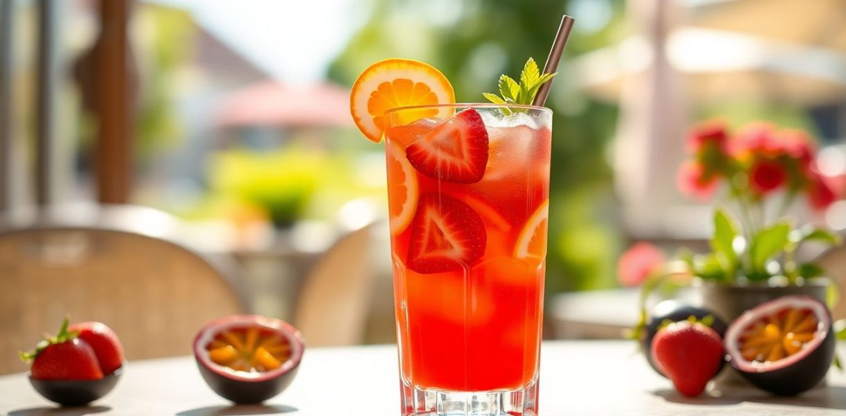 Jus de fraise et fruit de la passion : la boisson estivale qui va révolutionner vos après-midis