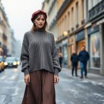 Pull sur robe : les secrets d'une association hivernale ultra-stylée
