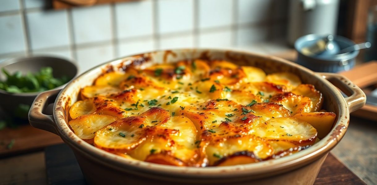 gratin de pommes de terre