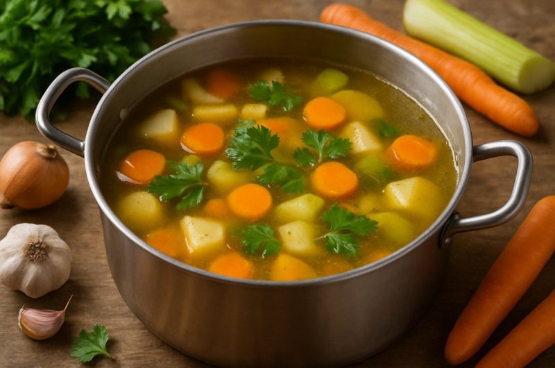 bouillon de légumes