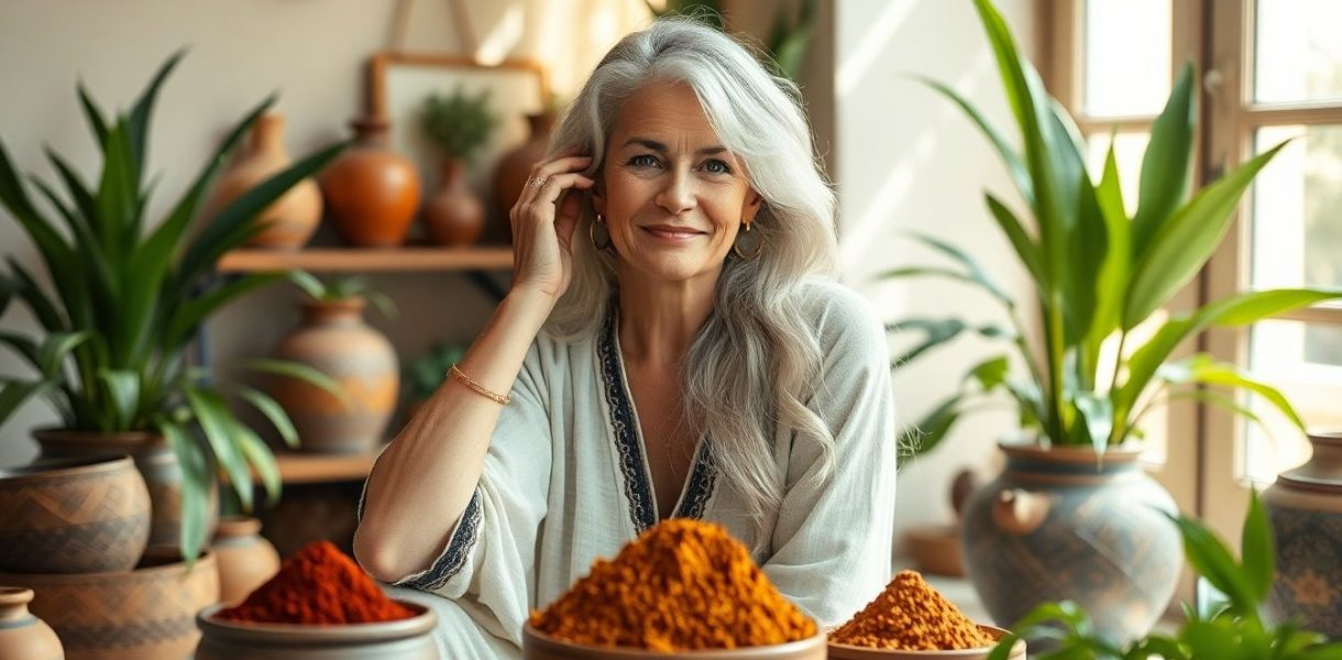 Le henné naturel : l'astuce ancestrale qui couvre les cheveux blancs tout en les nourrissant profondément